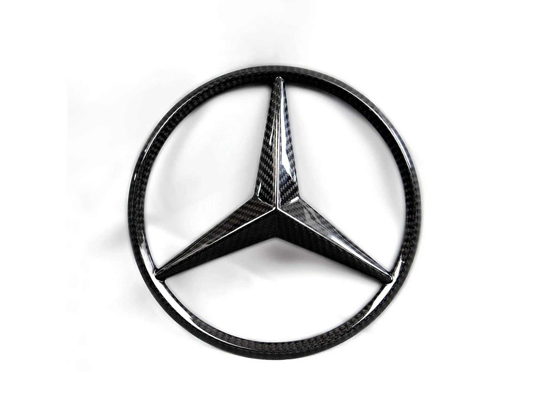 Mercedes-Benz W463a W464 G-Class G-Wagon G63 G500 G55 Front Grill Carbon Fiber Star Badge Logo Emblem